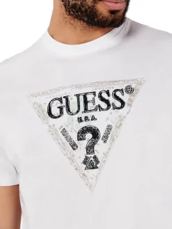 TRIANGLE T-shirt in cotone con stampa