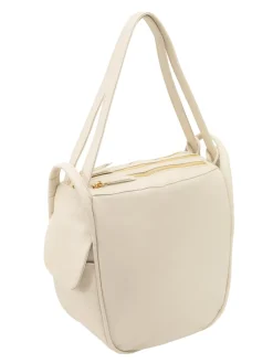 TRIO Zaino sacca in pelle nappa
