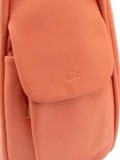 TRIO Zaino sacca in pelle nappa