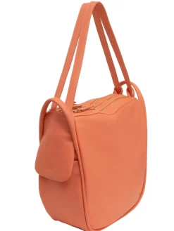 TRIO Zaino sacca in pelle nappa