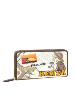 TUA CARTOLINE Kenya Portafoglio zip around