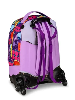 UNIVERSAL MOOD Zaino trolley sganciabile 3 ruote