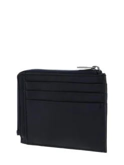 URBAN Portacard con zip, in pelle