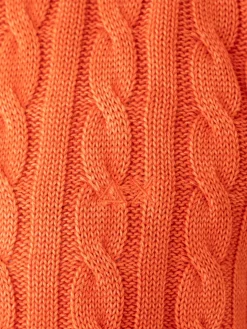 VINTAGE Maglione girocollo a trecce