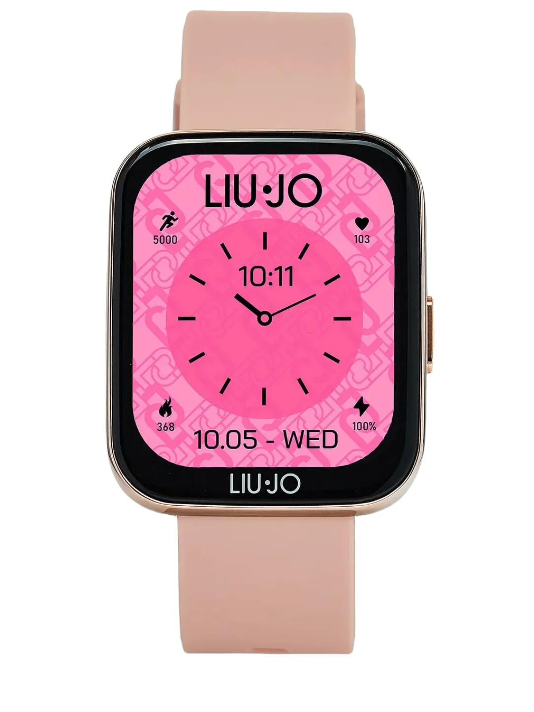 VOICE SLIM Orologio, smartwatch con cassa in silicone e acciaio