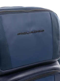 WALLABY Zaino in pelle e tessuto, porta pc 14