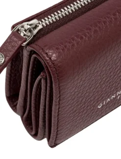WALLETS GRAIN Portafoglio piccolo in pelle martellata