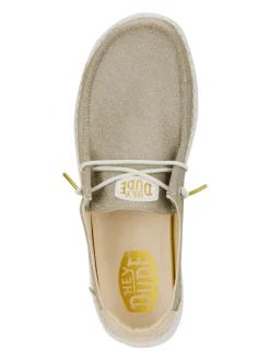 WENDY METALLIC SPARKLE Scarpa easy on in tessuto glitterato