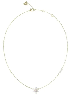 WHITE LOTUS Collana, motivo singolo loto