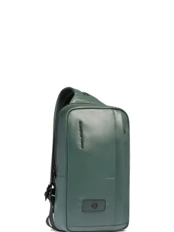 W137 Zainmo monospalla in pelle