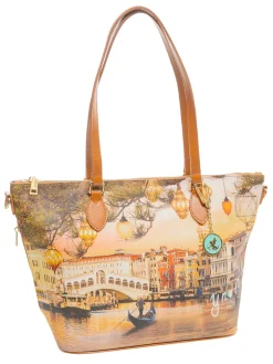 YESBAG Borsa shopping media a spalla