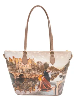 YESBAG Borsa shopping media a spalla