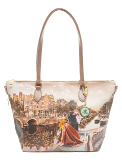 YESBAG Borsa shopping media a spalla