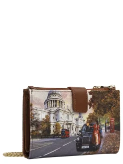 YESBAG Pochette portafoglio con tracolla