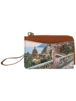 YESBAG Portacarte con zip e polsierina