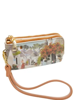 YESBAG Portafoglio pochette con polsierina