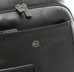 Zaino Linea VIBE out, in pelle, porta notebook fino a 13"