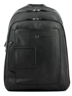 Zaino Linea VIBE out, in pelle, porta notebook fino a 13"