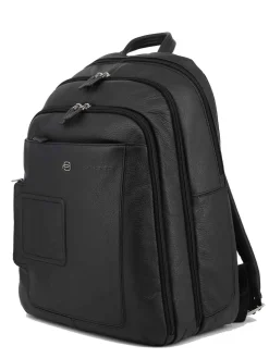 Zaino Linea VIBE out, in pelle, porta notebook fino a 13