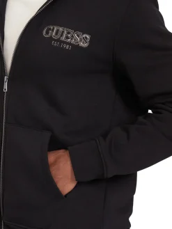 ZIP BASIC Felpa full zip con cappuccio